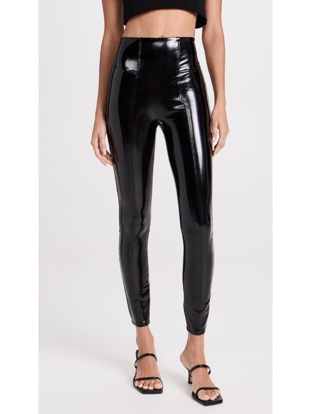 SPANX Faux Patent Leather Leggings